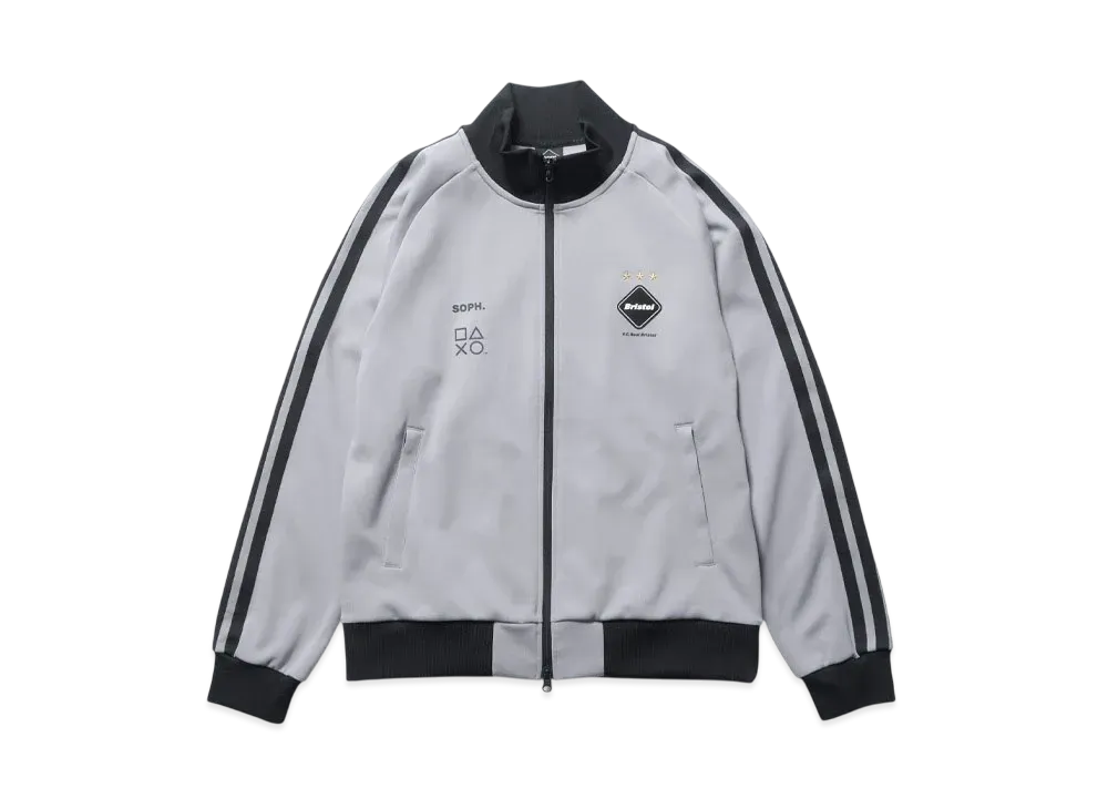 F.C.Real Bristol x PlayStation PS30 Training Track Jacket "Gray"