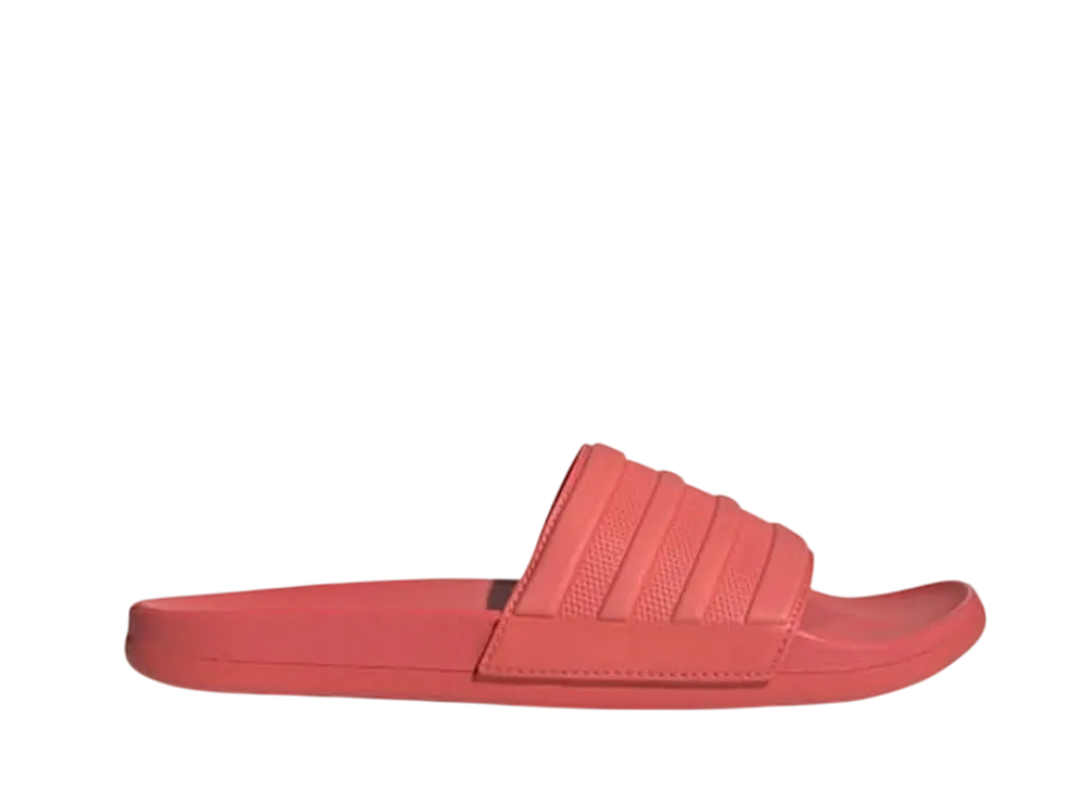 アディダス アディレッタ コンフォート スライド "プリラブドスカーレット"