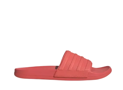 adidas Adilette Comfort Slides "Preloved Scarlet"