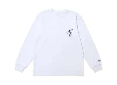 NEW ERA Long Sleeve Performance T-shirt Classic Logo Regular Fit "White"