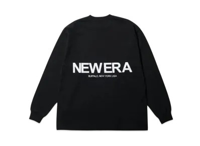 NEW ERA Long Sleeve Oversized Cotton T-shirt The Origin "Black"