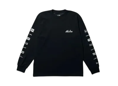 NEW ERA Long Sleeve Performance T-shirt Archive Logo Regular Fit "Black"