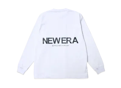 NEW ERA Long Sleeve Oversized Cotton T-shirt The Origin "White"