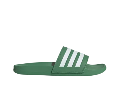 adidas Adilette Comfort Slides "Preloved Green/Cloud White"