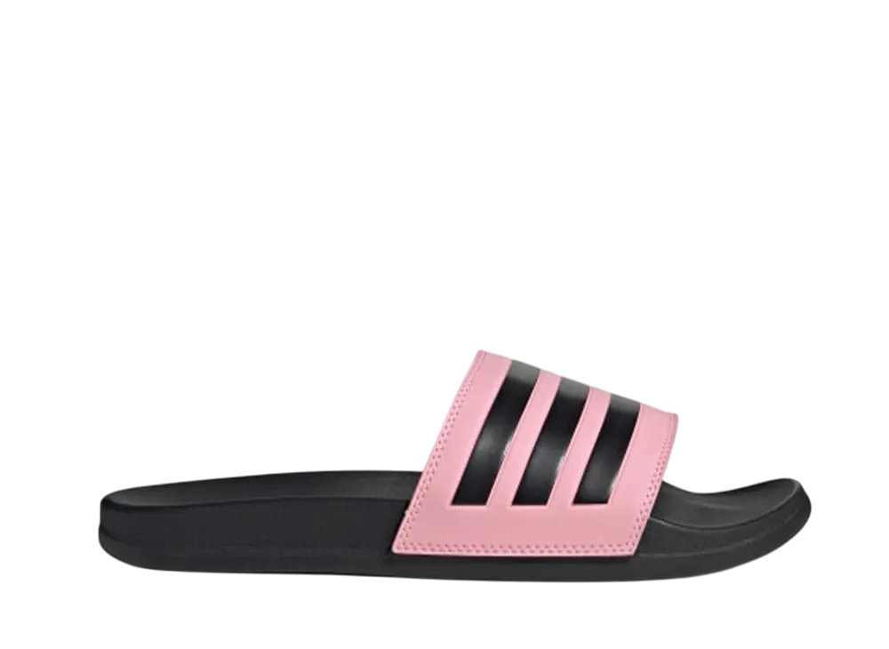 アディダス アディレッタ コンフォート スライド "トゥルーピンク/コアブラック"