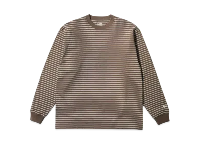 NEW ERA Long Sleeve Oversized Cotton T-shirt Micro Border "Moss"