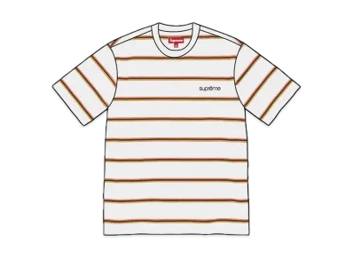 Supreme Stripe S/S Top "White"
