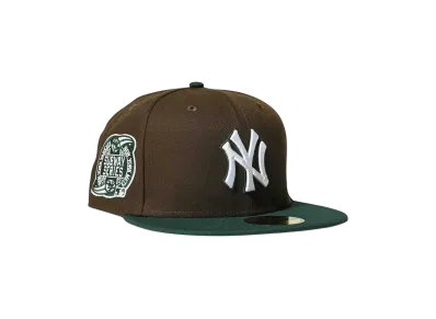 HOME GAME NEW YORK YANKEES CO 2000 WS 59FIFTY "WALNUT/DARK GREEN"