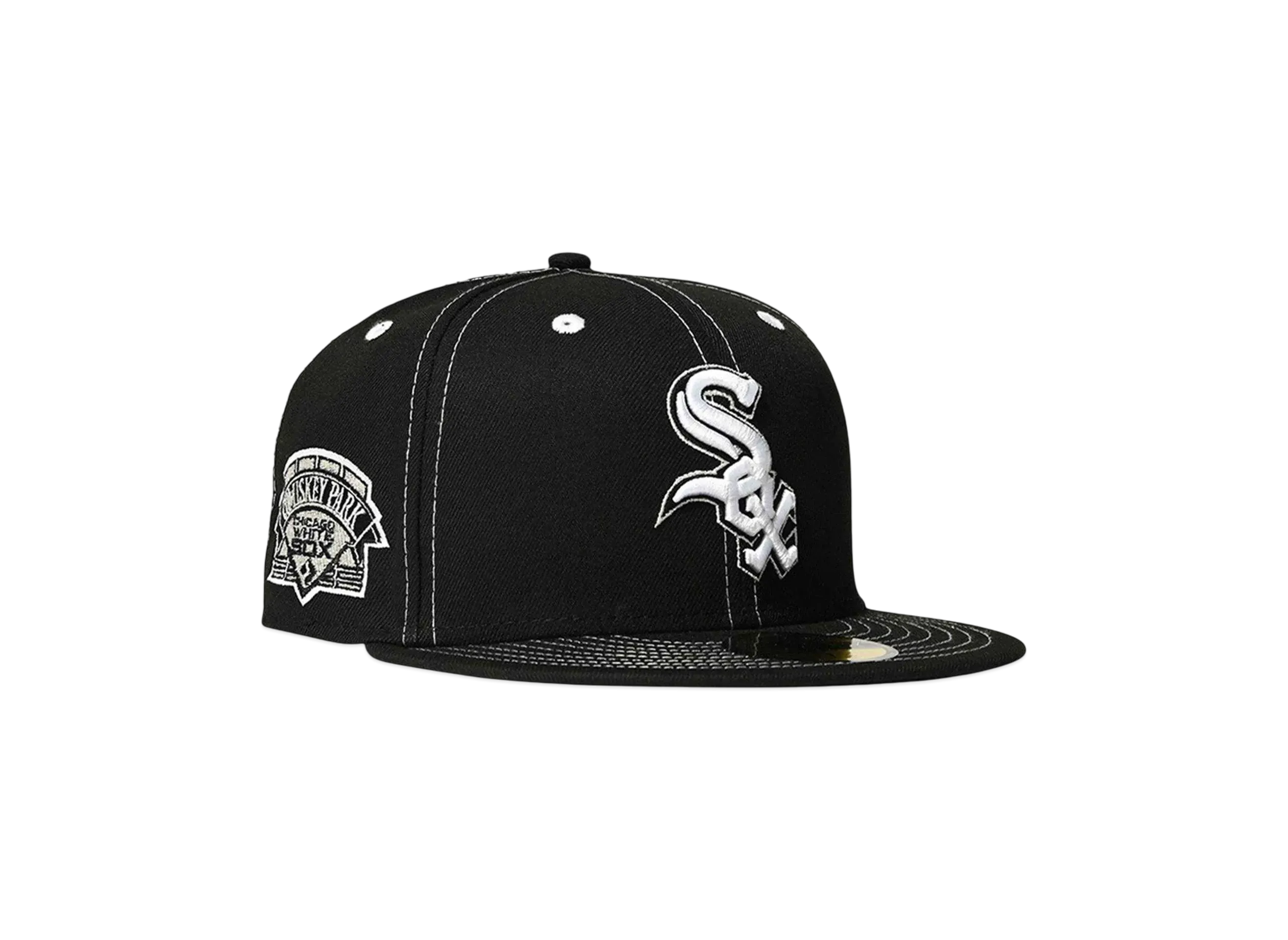 HOME GAME CHICAGO WHITE SOX CO COMISKEY PARK 59FIFTY "BLACK"