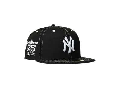 HOME GAME NEW YORK YANKEES CO 75TH ANV 59FIFTY "BLACK"