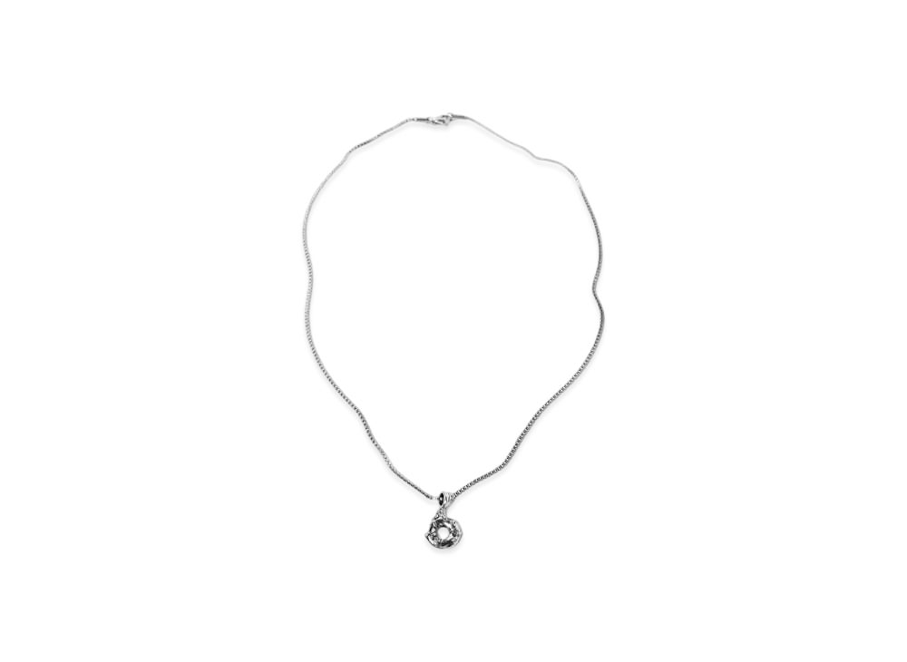 HUF x J Dilla Donut Pendant "Silver"