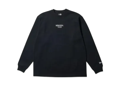 NEW ERA Long Sleeve Oversized Cotton T-shirt Heavyweight New Era 1920 "Black"
