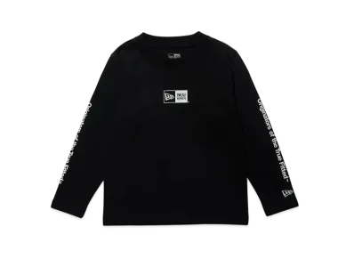 NEW ERA Child Long Sleeve Cotton T-shirt Originators of the True Fitted "Black"