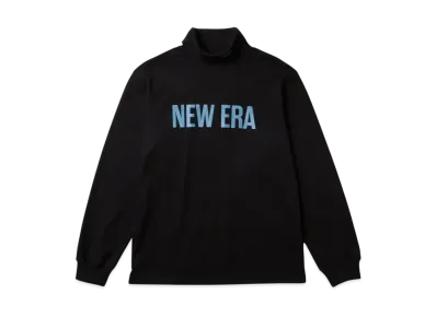 NEW ERA Golf Long Sleeve High Collar Warm T-shirt Straight Logo "Black"