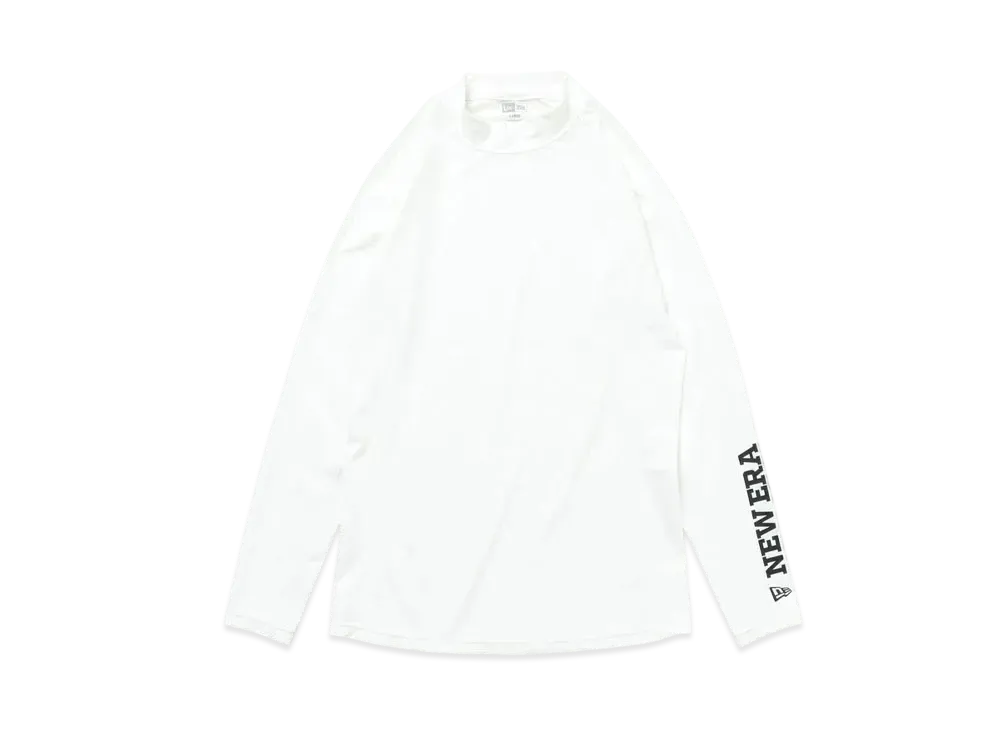 NEW ERA Golf Long Sleeve Mockneck Undershirt "White"