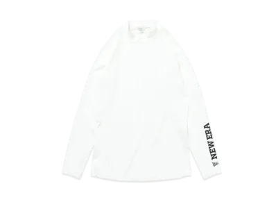 NEW ERA Golf Long Sleeve Mockneck Undershirt "White"
