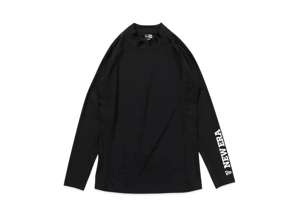 NEW ERA Golf Long Sleeve Mockneck Undershirt "Black"