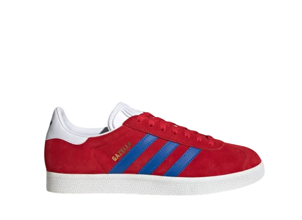 adidas Gazelle "Better Scarlet/Blue/Core White"