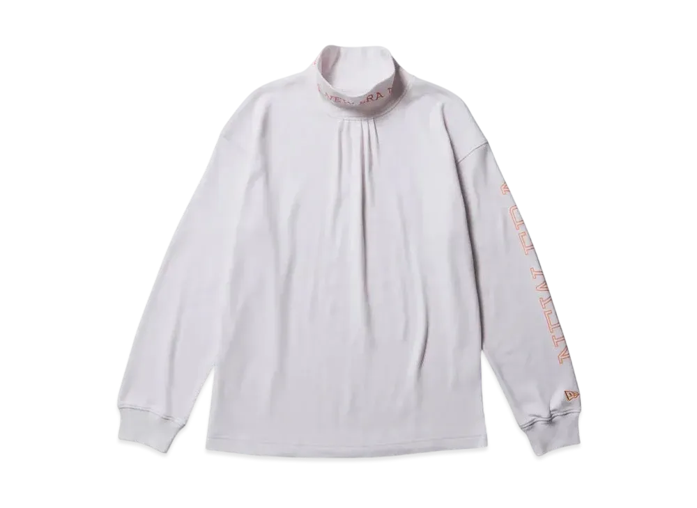 NEW ERA Golf Women's Long Sleeve High Collar Warm T-shirt Sleeve Logo "Off White"