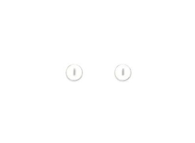 GUCCI Small Stud Earrings With Half Pearl "Light Gold"