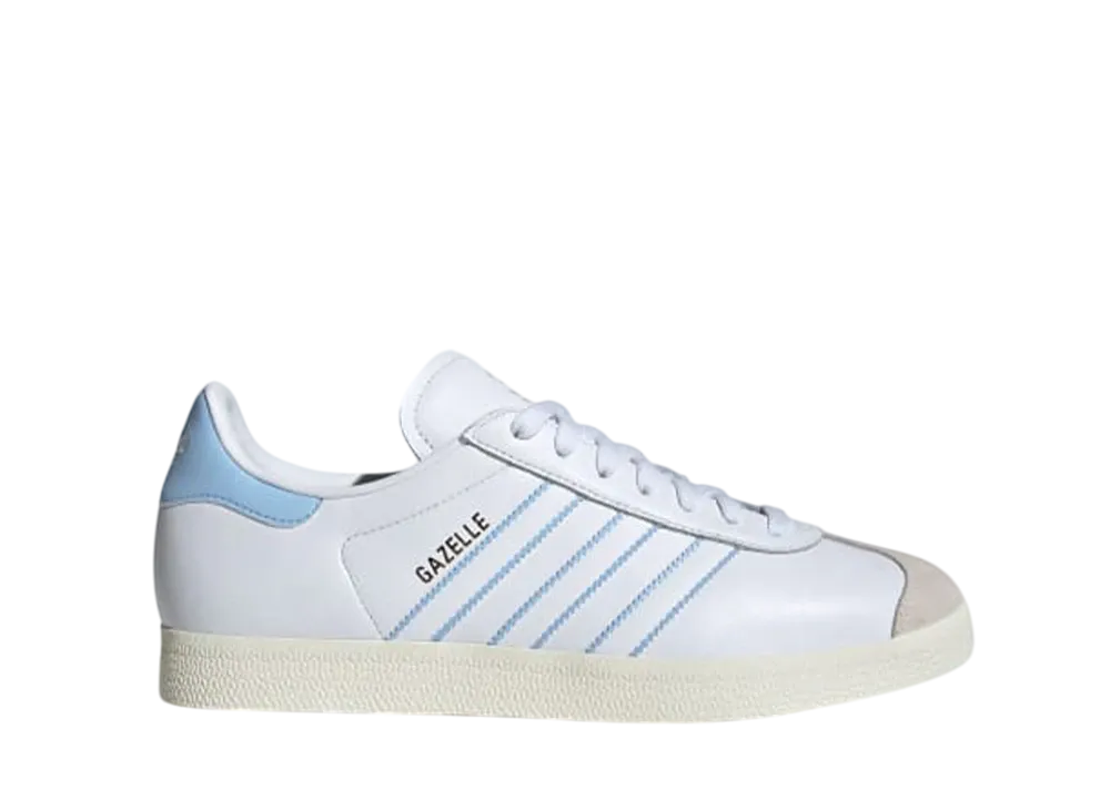 adidas Gazelle Argentina "Cloud White/Glow Blue/Off White"