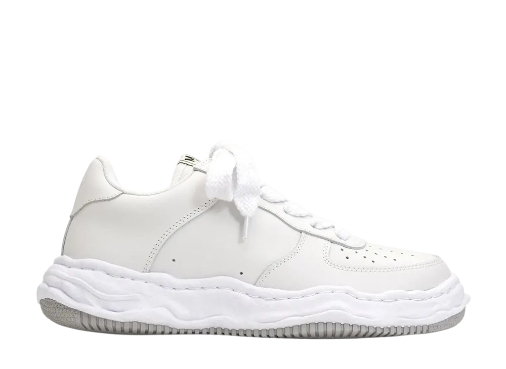 Maison MIHARA YASUHIRO WAYNE OG Sole Leather Low-top Sneaker "White"