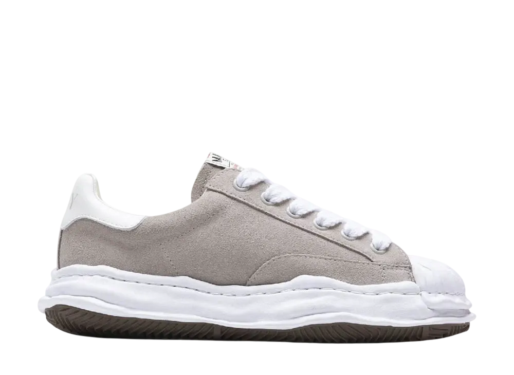 メゾンミハラヤスヒロ ブレイキー OG STC ソール レザー ロートップ スニーカー "ホワイト" (A07FW708)