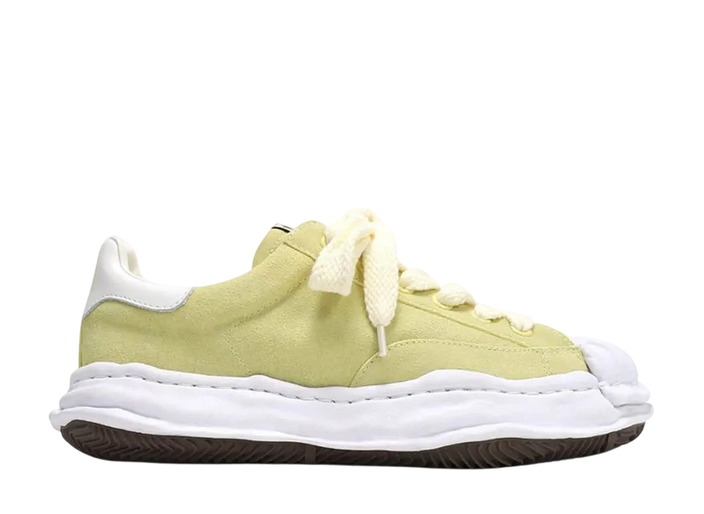 メゾンミハラヤスヒロ ブレイキー OG STC ソール レザー ロートップ スニーカー "イエロー" (A07FW708)