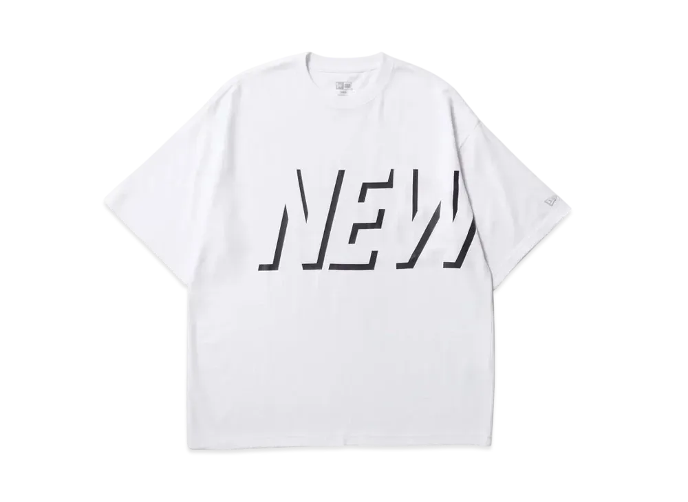 NEW ERA Performance Apparel Short Sleeve Oversized Performance T-shirt Shadow Logo "White"