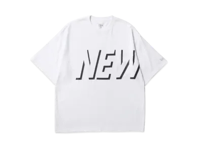 NEW ERA Performance Apparel Short Sleeve Oversized Performance T-shirt Shadow Logo "White"