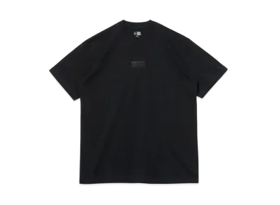 NEW ERA Short Sleeve Cotton T-shirt Box Logo Regular Fit "Black"