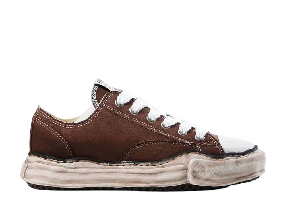 Maison MIHARA YASUHIRO PETERSON OG DE Sole Canvas Low-top Sneaker "Brown"
