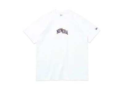 NEW ERA Short Sleeve Cotton T-shirt Slipped Logo Regular Fit "White"