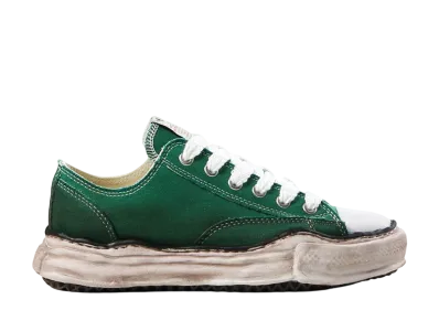Maison MIHARA YASUHIRO PETERSON OG DE Sole Canvas Low-top Sneaker "Green"