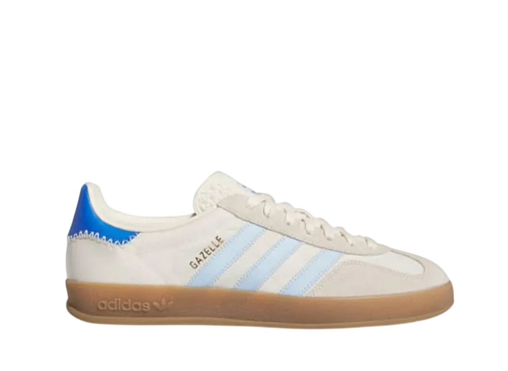 アディダスオリジナルス ガゼル インドア "オフホワイト/クリアスカイ/ブルー"