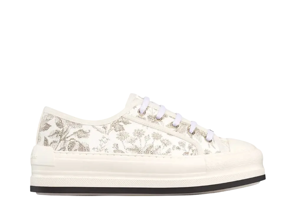 ディオール ウィメンズ ウォーキンディオール プラットフォーム スニーカー "ホワイト/ゴールド"