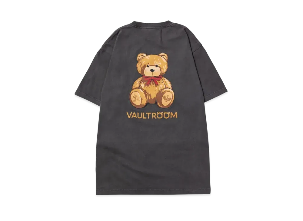 VAULTROOM Stuffed Bear Tee "Charcoal"