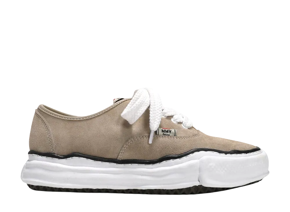 メゾンミハラヤスヒロ ベイカー OG ソール スウェード レザー ロートップ スニーカー "ベージュ" (A07FW730)