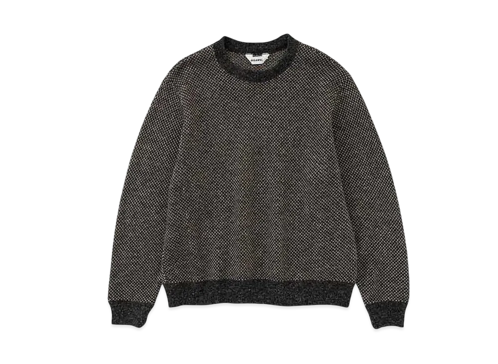 DIGAWEL Hexagonal Patterns Sweatshirt "Charcoal Gray"