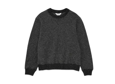 DIGAWEL Hexagonal Patterns Sweatshirt "Black"