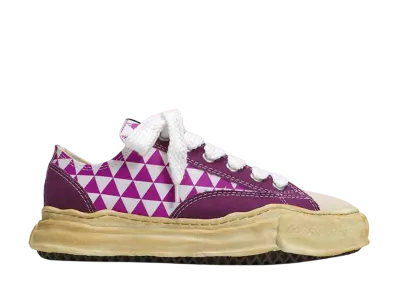 Maison MIHARA YASUHIRO PETERSON OD OG Sole Print Canvas Low-top Sneaker "Purple"