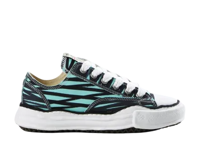 Maison MIHARA YASUHIRO PETERSON OG Sole Printed Canvas Low-top Sneaker "Blue"