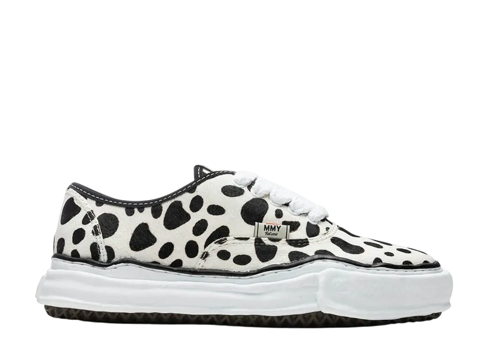 メゾンミハラヤスヒロ ベイカー OG ソール カーフヘアー ロートップ スニーカー "アニマル" (A07FW738)
