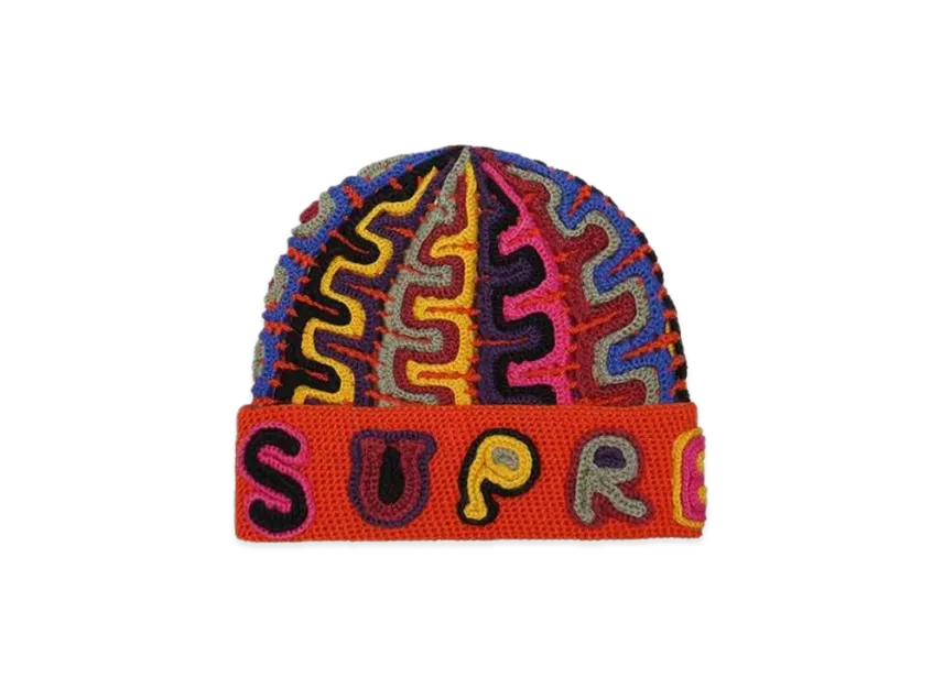 Supreme Yarn Applique Beanie Supreme Yarn Applique Beanie