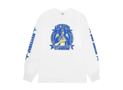 Supreme x HYSTERIC GLAMOUR L/S Tee "White"