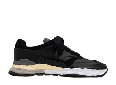 Maison MIHARA YASUHIRO GEORGE OG Sole Leather Low-top Sneaker "Black"