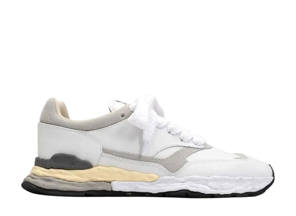 メゾンミハラヤスヒロ ジョージ OG ソール レザー ロートップ スニーカー "ホワイト" (A10FW702)