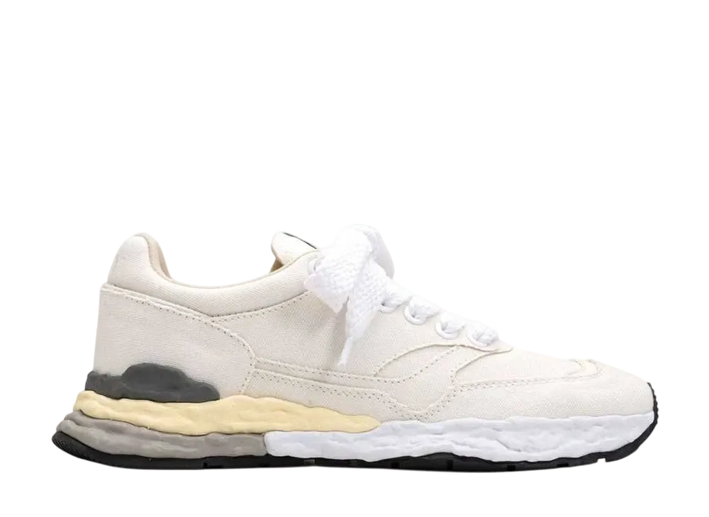 メゾンミハラヤスヒロ ジョージ OG ソール キャンバス ロートップ スニーカー "ホワイト" (A10FW703)