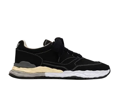 Maison MIHARA YASUHIRO GEORGE OG Sole Canvas Low-top Sneaker "Black"