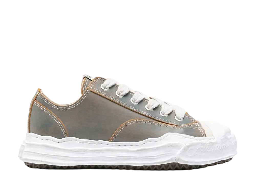 メゾンミハラヤスヒロ ハンク OG ソール VE レザー ロートップ スニーカー "ブルー" (A11FW719)